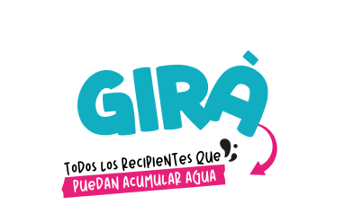 GIRÁ todos los recipientes que puedan acumular agua