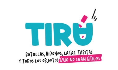 TIRÁ botellas,bidones,latas,tapitas y todos los objetos que no sean útiles