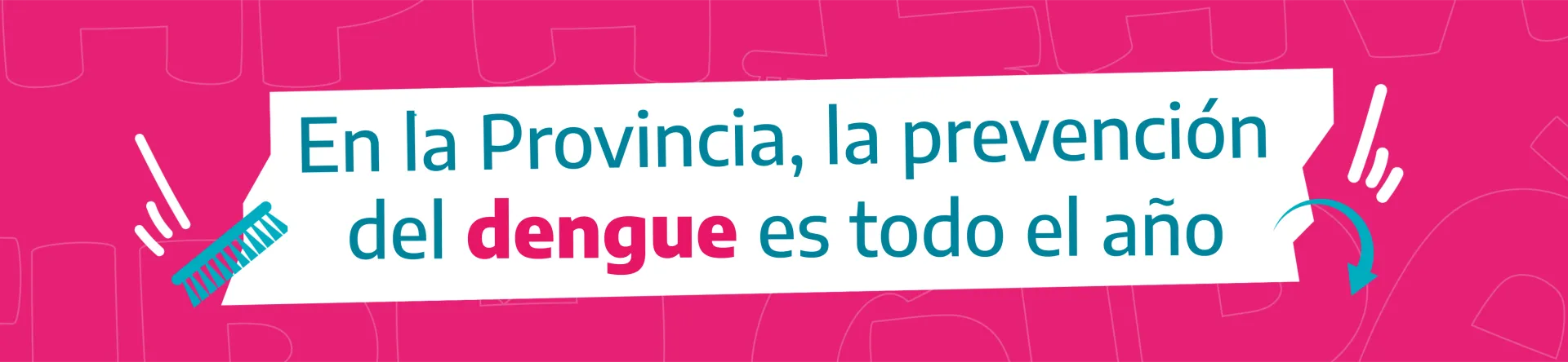 En la Provincia, la prevención del dengue es todo el año